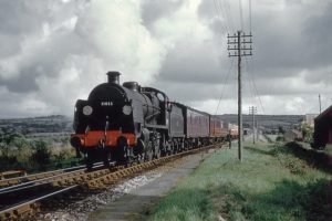 Atlantic Express train at Halwill Junction 1959