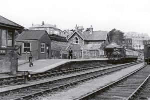Padstow Railway Station Cornwall 1953