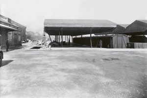 Penzance GWR Station Sheds and entrance 1939