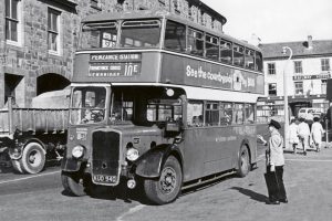 Traffic at Penzance Station Road 1959