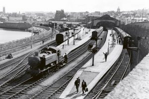 Steam Trains at Penzance Railway Station 1955